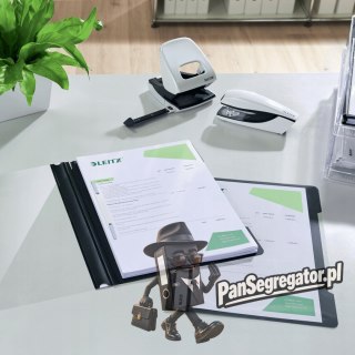 Skoroszyt pl.A4 czar.(25) 4191 0095 LEITZ