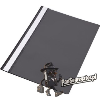 Skoroszyt zwykły PP czarny (10szt.) 0413-0014-01 Panta Plast