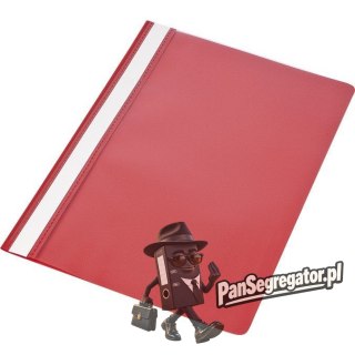 Skoroszyt zwykły PP czerwony (10szt.) 0413-0014-05 Panta Plast