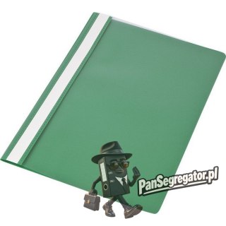 Skoroszyt zwykły PP zielony (10szt.) 0413-0014-04 Panta Plast