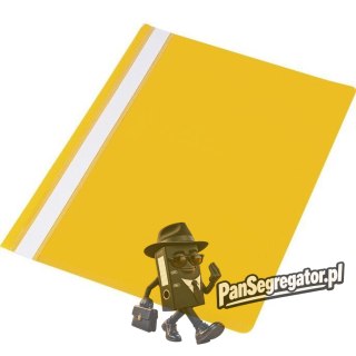 Skoroszyt zwykły PP żółty (10szt.) 0413-0014-06 Panta Plast
