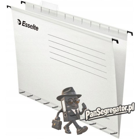 Teczki zawieszane A4 PENDAFLEX STANDARD białe 25szt 90319 ESSELTE