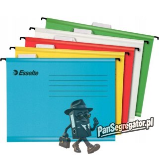 Teczki zawieszane A4 PENDAFLEX STANDARD mix 10szt ESSELTE 93042
