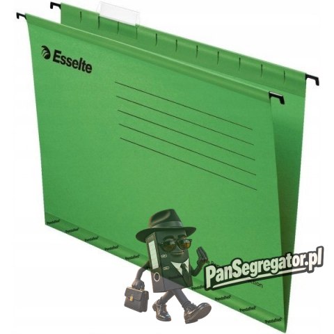 Teczki zawieszane A4 PENDAFLEX STANDARD zielone (25szt) 90318 ESSELTE