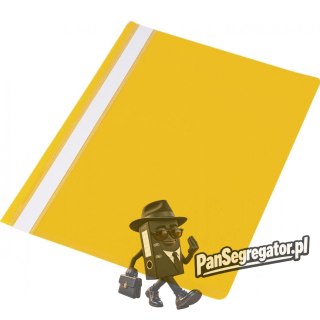 Skoroszyt A4 twardy typu PVC (10) żółty 0413-0020-06 Panta Plast
