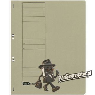 Skoroszyt wpinany do segregatora A4 szary 100551873 ELBA