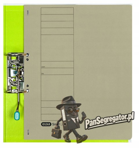 Skoroszyt wpinany do segregatora A4 szary 100551873 ELBA