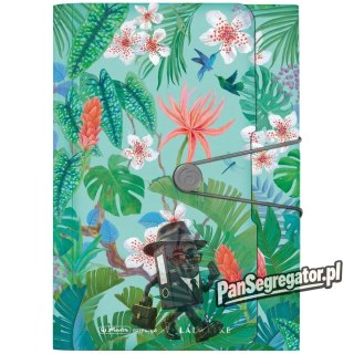 Teczka harmonijkowa na dokumenty A4 PP 12 przegródek LADYLIKE JUNGLE 50044016 HERLITZ