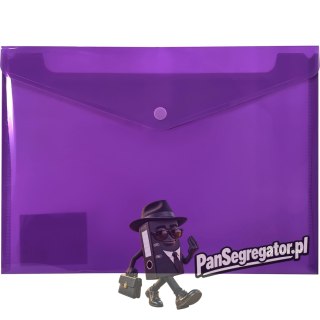 Teczka kopertowa A4 PP NEON FIOLETOWA 0410-0085-15 PANTA PLAST