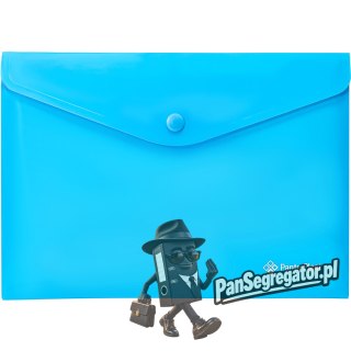 Teczka kopertowa A5 PP NEON NIEBIESKA 0410-0086-03 PANTA PLAST