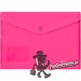 Teczka kopertowa A5 PP NEON RÓŻOWA 0410-0086-13 PANTA PLAST