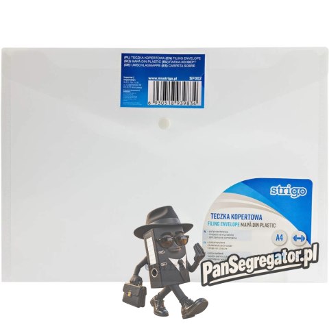 Teczka kopertowa PP A4 pozioma SF002 STRIGO