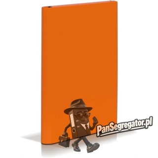 Teczka skrzydłowa na rzep 4cm CARIBIC pomarańczowa 340/16 VAUPE
