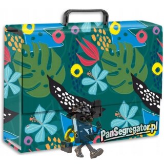 Teczka szkolna z rączką B4 JUMBO Dżungla 10cm TT8170 PENMATE