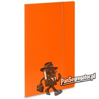 Teczka z gumką 1 EKO pomarańczowa 319/16 VAUPE