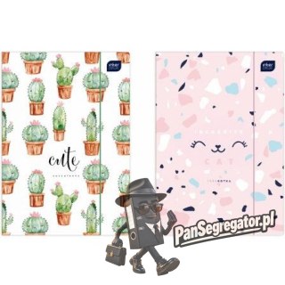 Teczka z gumką A4+ LUX UV TRENDS GIRLS INTERDRUK