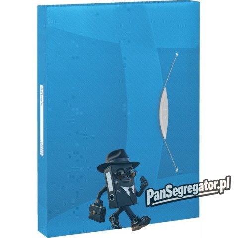 Teczka z gumką ESSELTE VIVIDA 40mm niebieska 624047