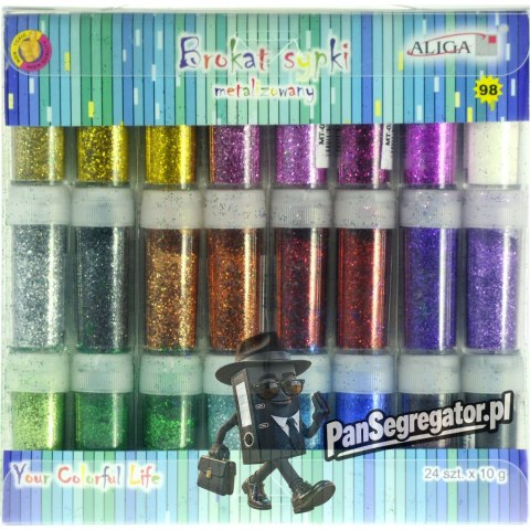 Brokat sypki bio 10g (24 kolory) MT-0222 ALIGA