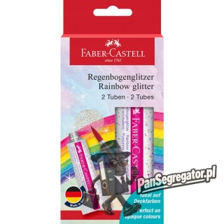 Brokat w żelu RAINBOW 12ml. (2szt.) blister 125089 Faber-Castell