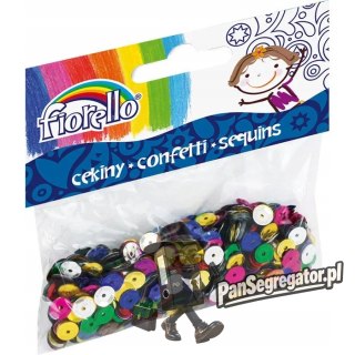 Cekiny konfetti FIORELLO kółka łamane GR-C14-7 170-2241