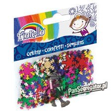 Cekiny konfetti Fiorello GR-K142 śnieżynki 170-2265