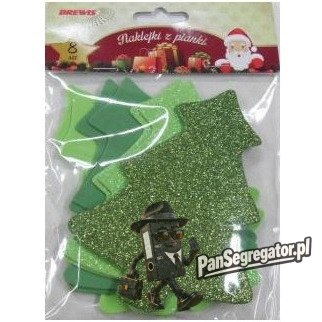 Choinki z pianki 8szt. 16,5 cm PVX06 BREWIS