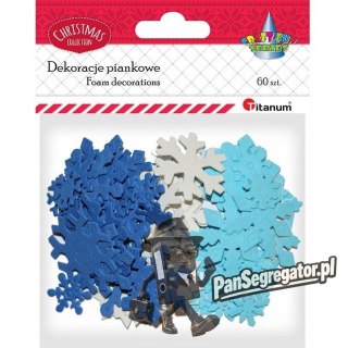 Dekoracje piankowe-śnieżynki (60) 282953 TITANUM