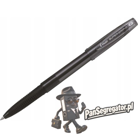 Długopis SUPER GRIP G F (40) czarny PIBPS-GG-F-B-BOX-40 PILOT