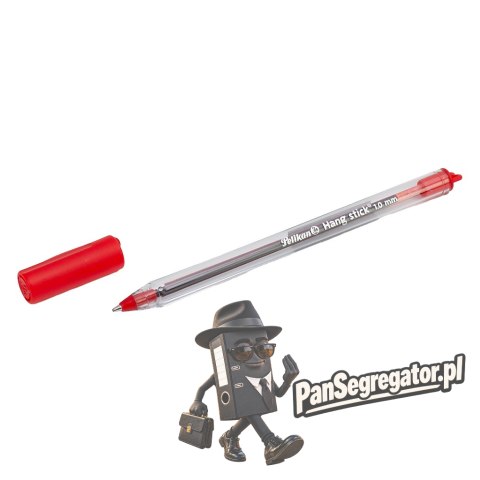 Długopis hang stick K86 czerwony 400197416 PELIKAN