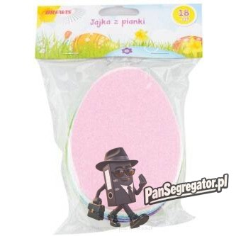 Jajka z pianki WIELKANOC PVE02 680709 (18SZT.) MIX
