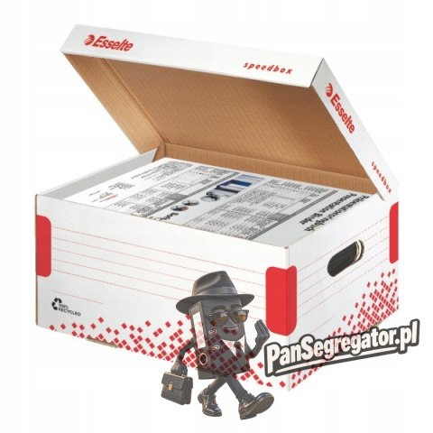 Kontener na dokumenty Pudło archiwizacyjne otwierane z góry Speedbox 623911 ESSELTE