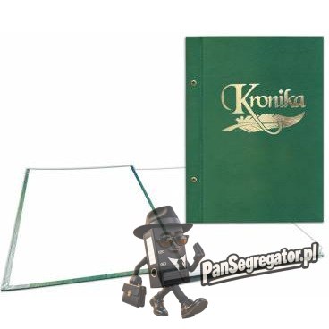 Kronika 310x420mm pionowa zielony złocony 319-079 WARTA