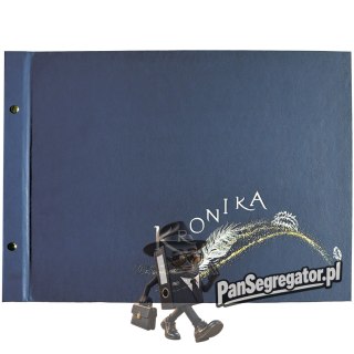 Kronika A3 malowana pozioma granatowa 415x297mm 1829-319-066 WARTA