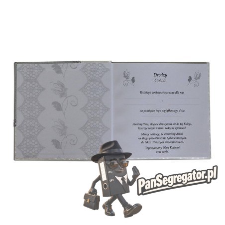 Księga Gości Weselnych 225x220mm 1829-319-105 WARTA
