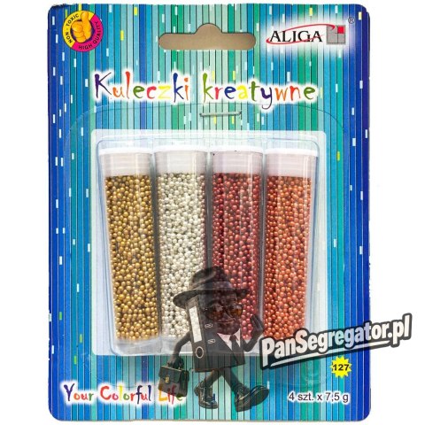 Kuleczki kreatywne 4 kolory x 7,5g. MT-3779 ALIGA