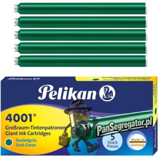 Naboje długie zielone (5szt.) 300004043 PELIKAN