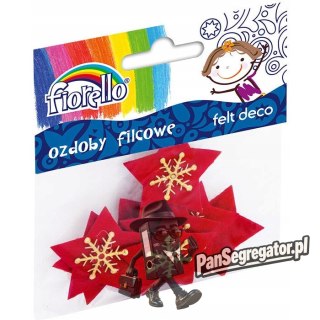 Ozdoby filcowe Fiorello GR-CH301 gwiazda 170-2458