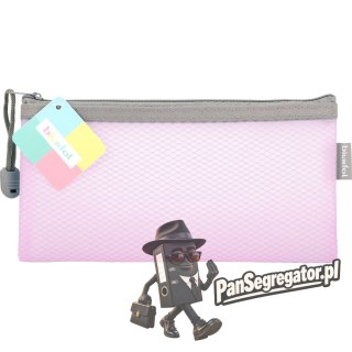 Saszetka na zamek DL EVA pastel różowy SZP-DL-01 BIURFOL