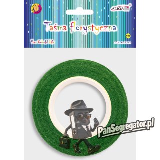 Taśma florystyczna zielona 25mmx25m MT-6097 ALIGA