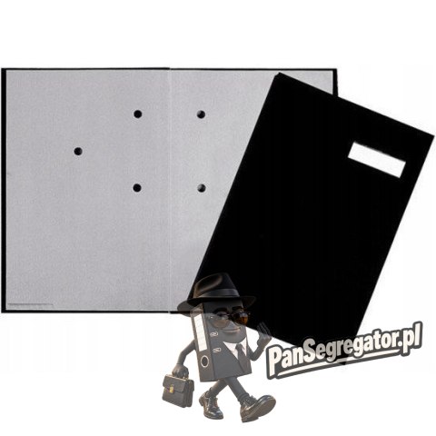Teczka do podpisu 20-częściowa czarna PP P2419244 DURABLE