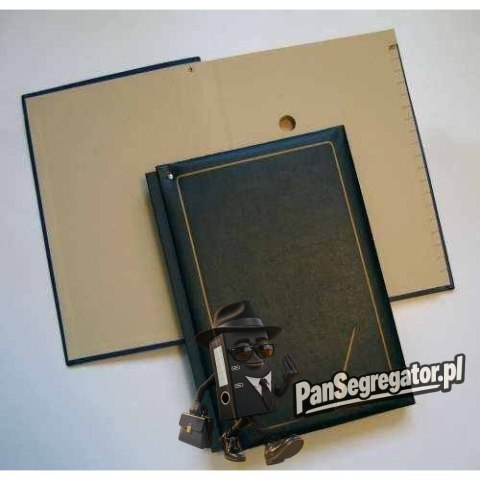 Teczka do podpisu 20k czarna harmonijkowa 920-014 WARTA