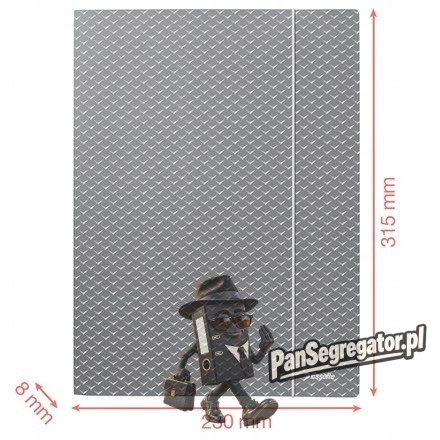 Teczka kartonowa z gumką Colour`Breeze A4 niebieska 628492 ESSELTE