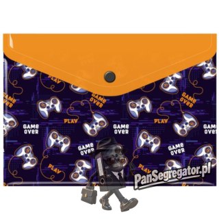 Teczka kopertowa A5 PP z nadrukiem GAMEPAD TKN-A5-33 BIURFOL