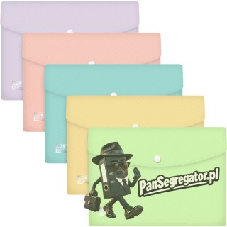 Teczka kopertowa Urban Oxford PASTEL A5 mix kolorów (5sztuk) 400187615
