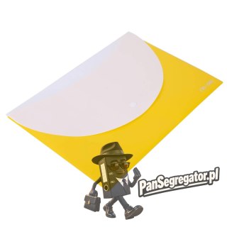 Teczka kopertowa na zatrzask A4 RIO żółta E38977 YELLOW DELI