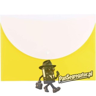 Teczka kopertowa na zatrzask A5 RIO żółta E38978 YELLOW DELI