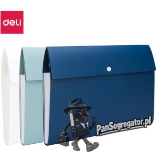 Teczka ofertowa A4 8 przegródek Linfini Expanding File mix kolorów EF606 DELI