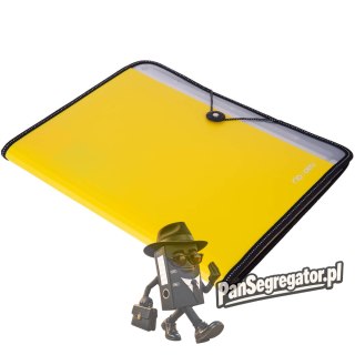 Teczka z gumką A4 7-przegródek RIO żółta 38965 YELLOW DELI