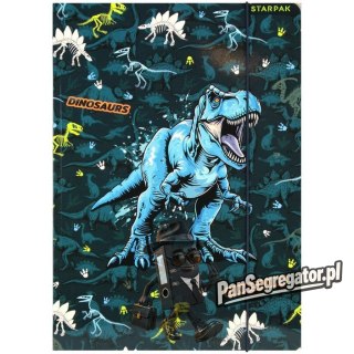 Teczka z gumką A4 DINO GLOW 559701 STARPAK