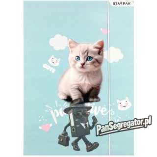 Teczka z gumką A4 KITTY 553545 STARPAK